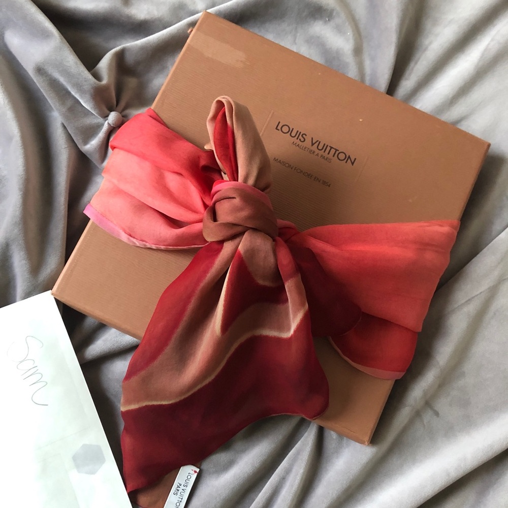 SOLD Louis Vuitton Silk Scarf
